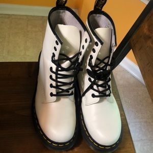 White Dr. Martens